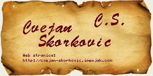 Cvejan Skorković vizit kartica